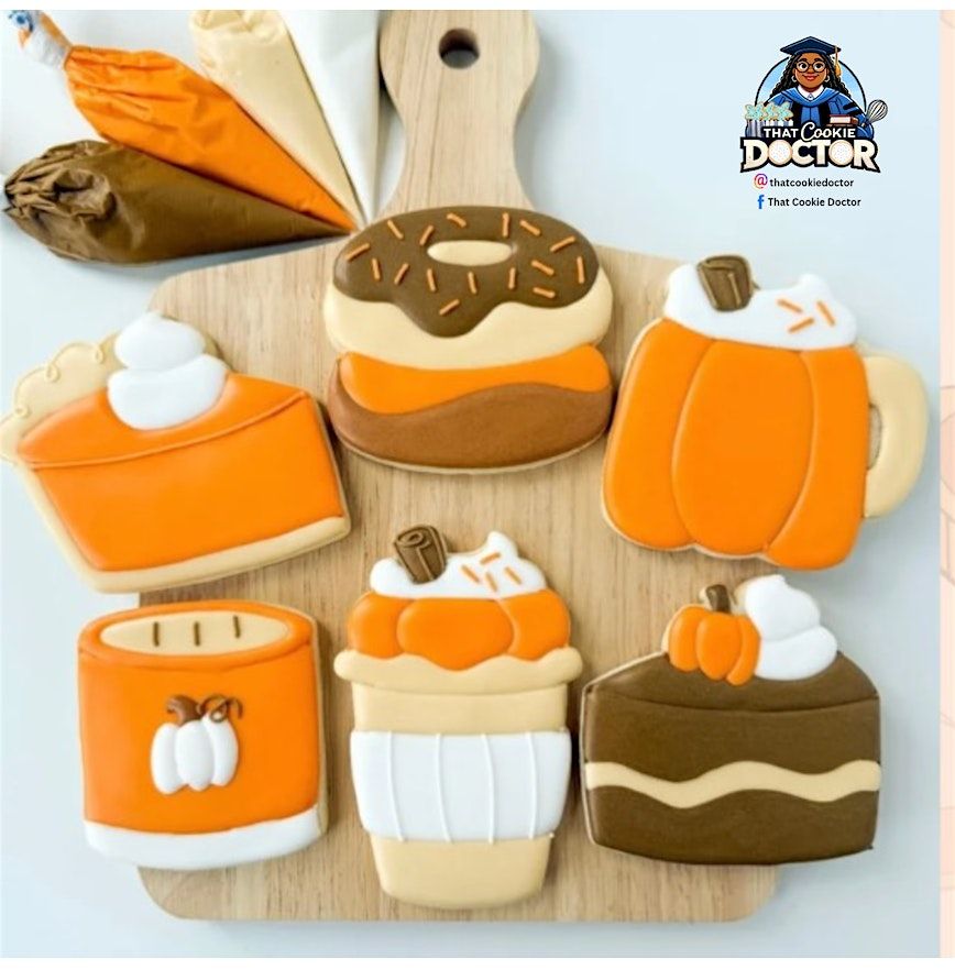 Pumpkin Spice Love Cookie Decorating Class