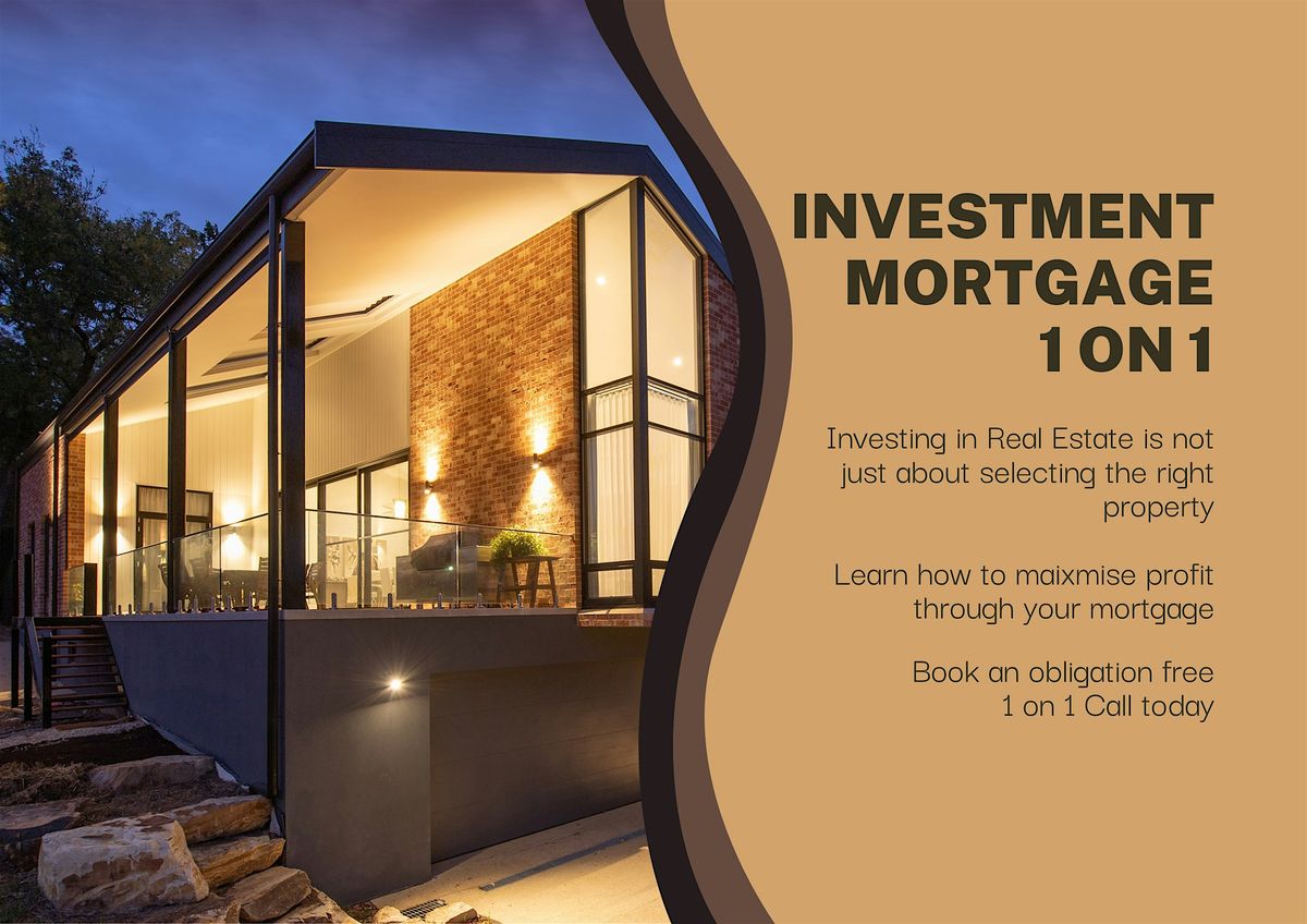 [Limited 1-on-1]Unlocking Wealth: Mastering the Art of Investment Mortgages