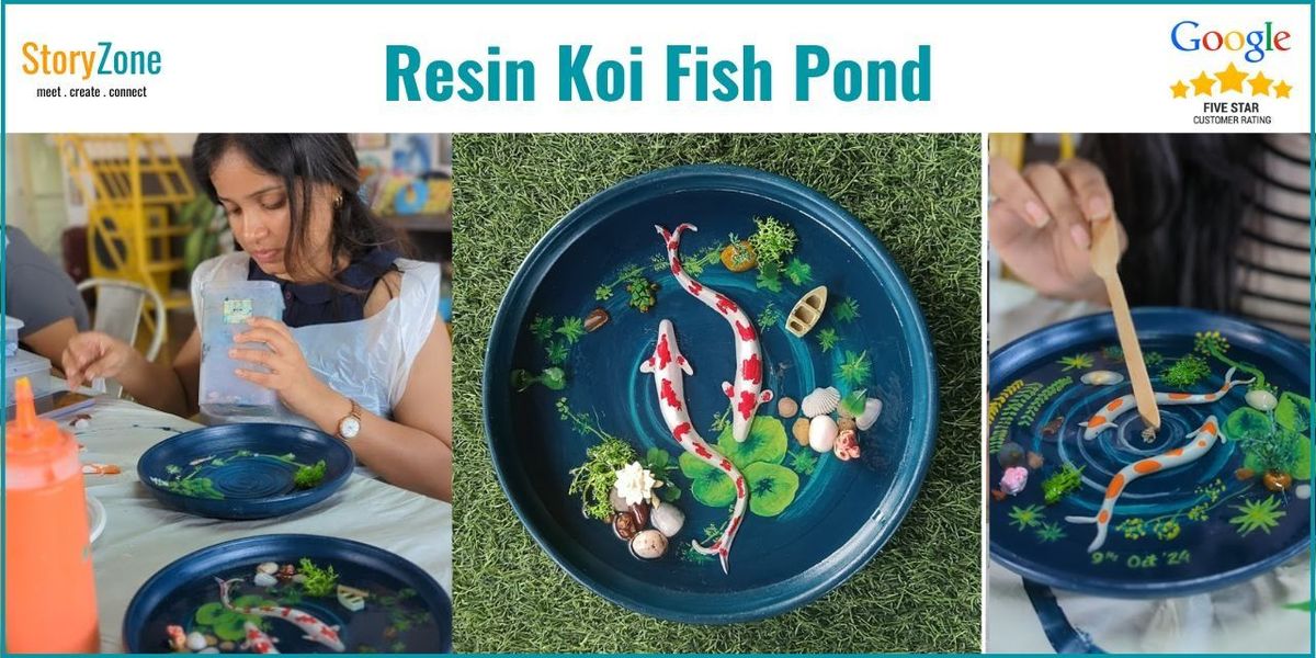 Resin Koi Fish-Pond