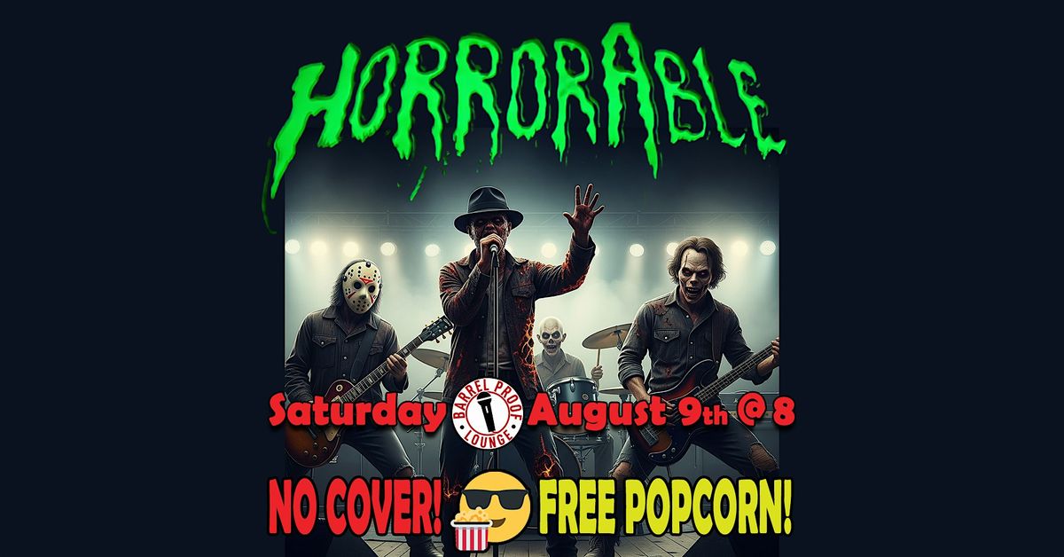 Horrorable - Live Punk, Rock & Metal Covers at Barrel Proof Lounge