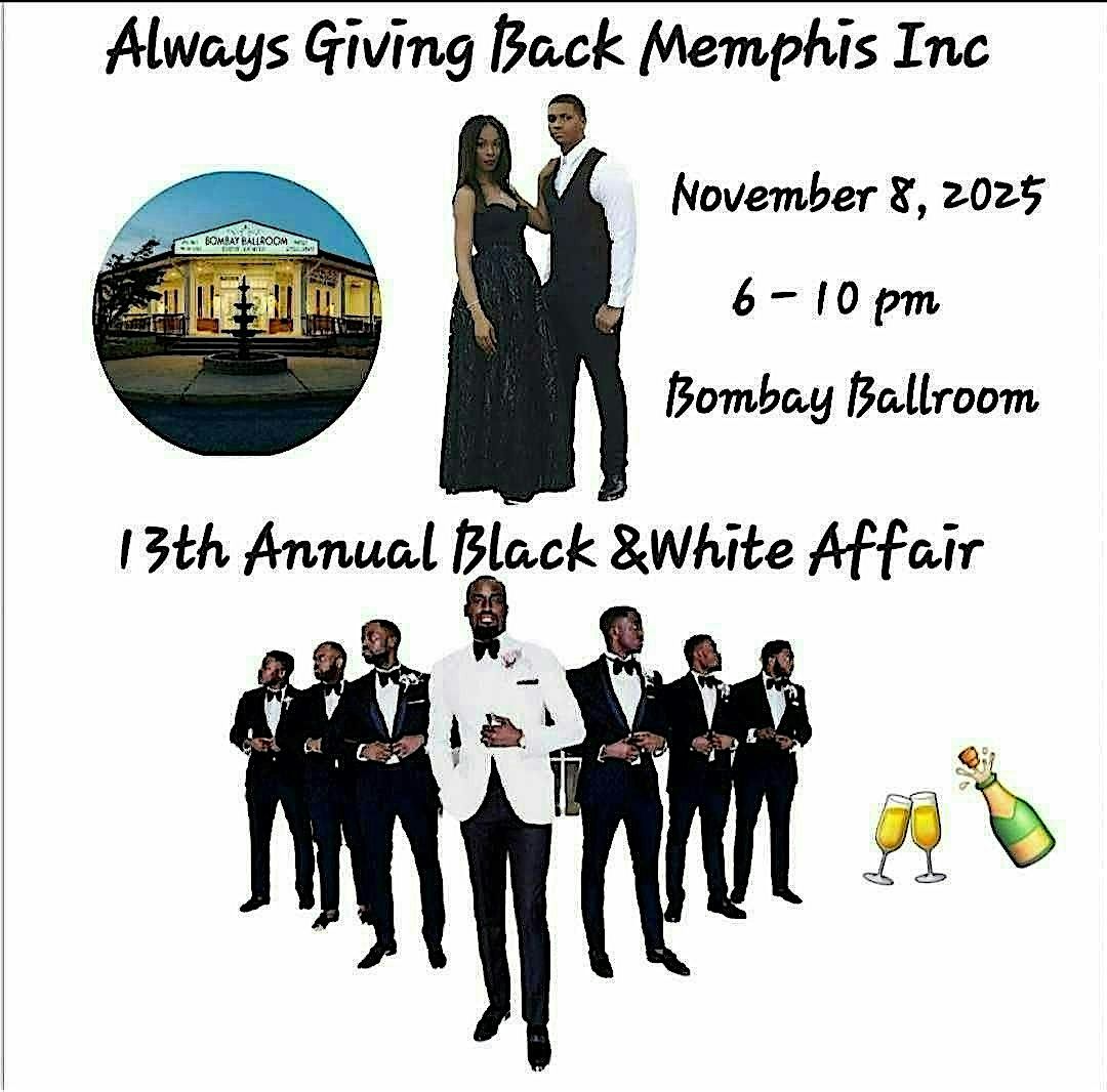 13th Annual Black & White Affair Banquet Fundraiser