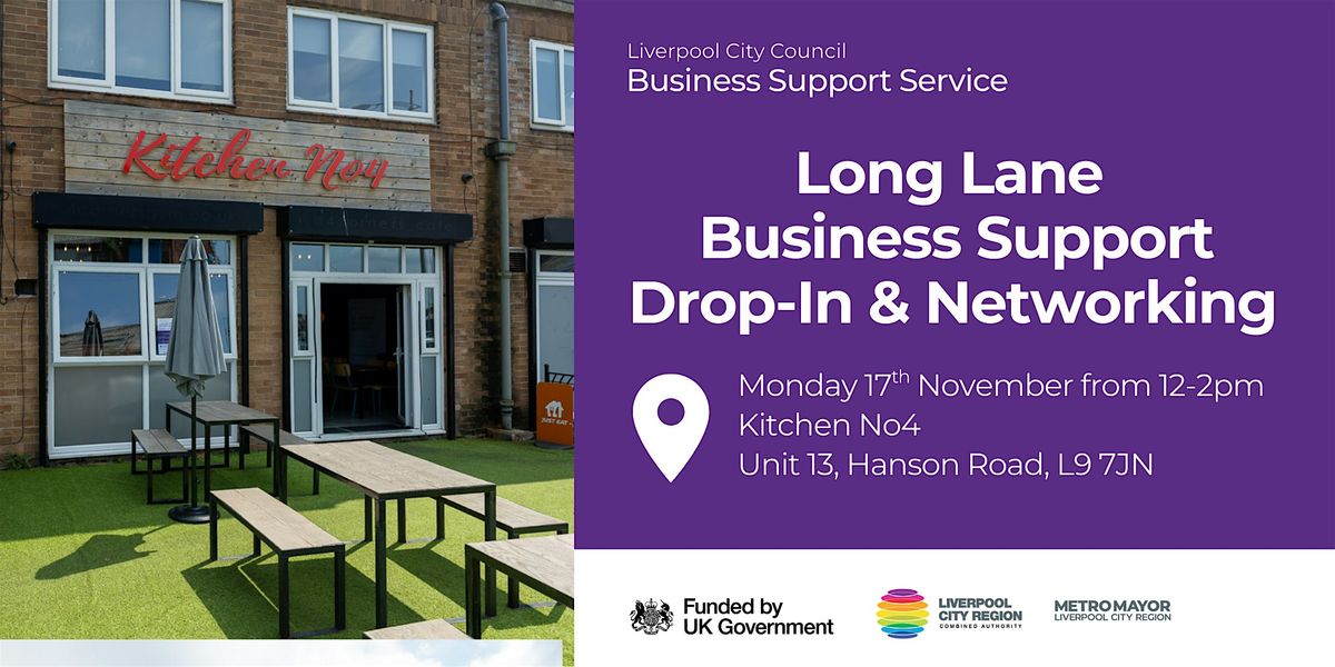 Long Lane: Business Support Drop-In & Networking