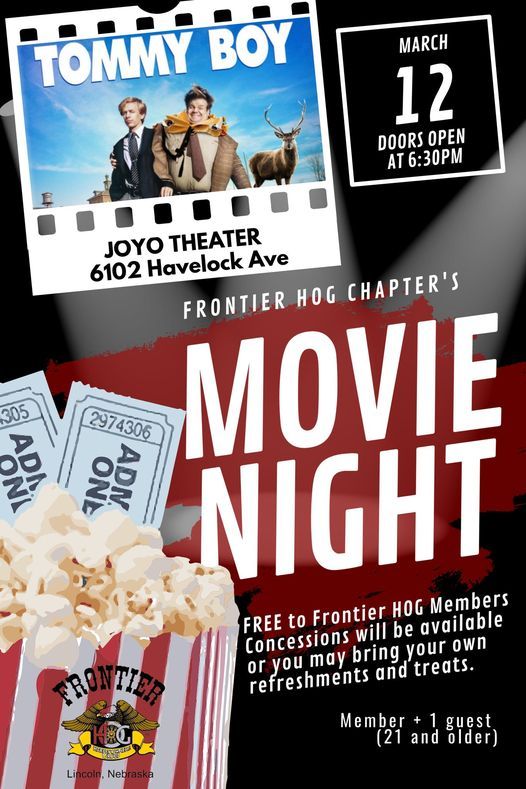Movie Night Out | Joyo Theatre, Lincoln, NE | March 12, 2022