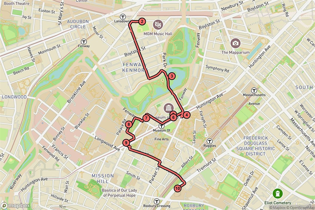 Boston Audio Tour: Legends, Art, and Mystery in Fenway\u2019s Heart