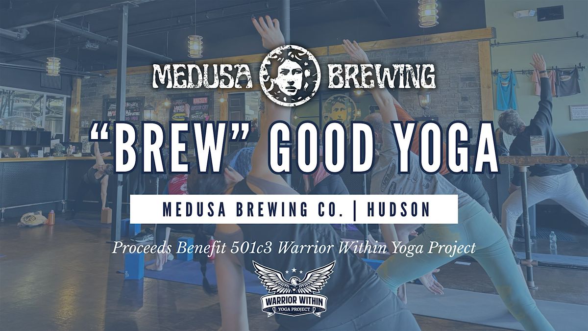 Brew Good Yoga with Medusa