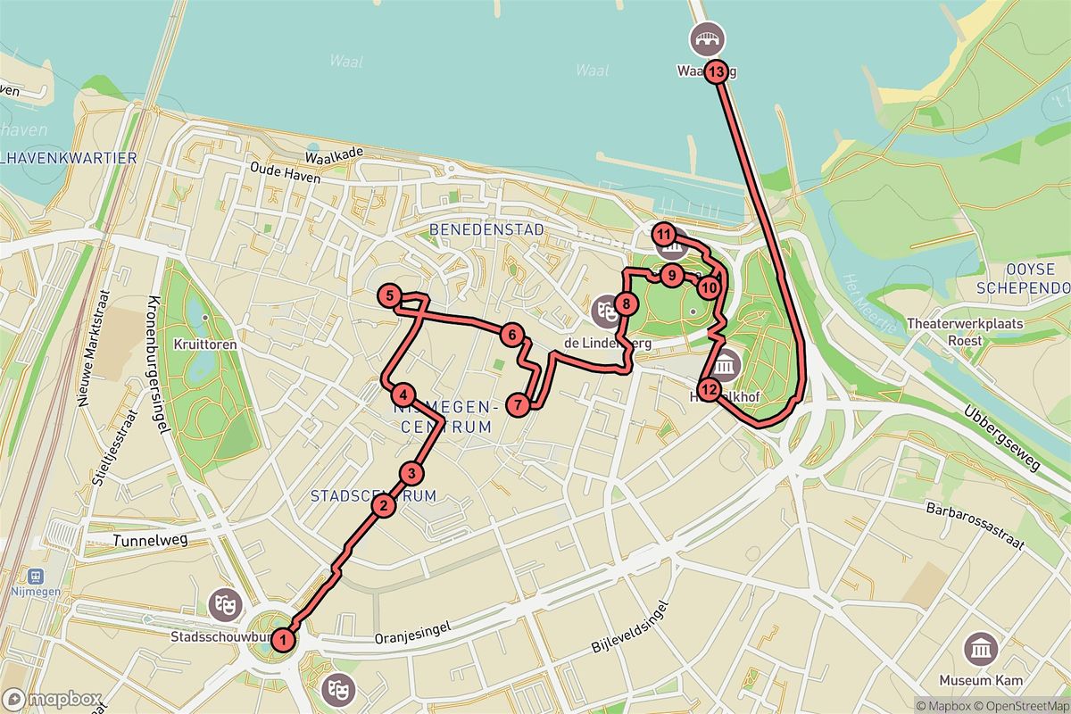 Nijmegen Audio Tour: Echoes of Emperors, Churches & Bridges