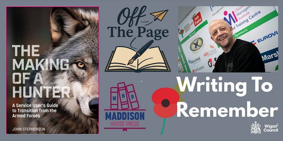 Writing To Remember with John Stephenson at Leigh library
