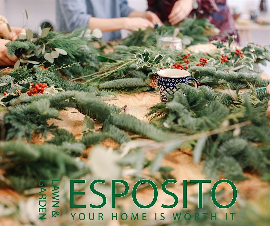 Learn to craft a Christmas Wreath with Linda Williams, Floral Designer