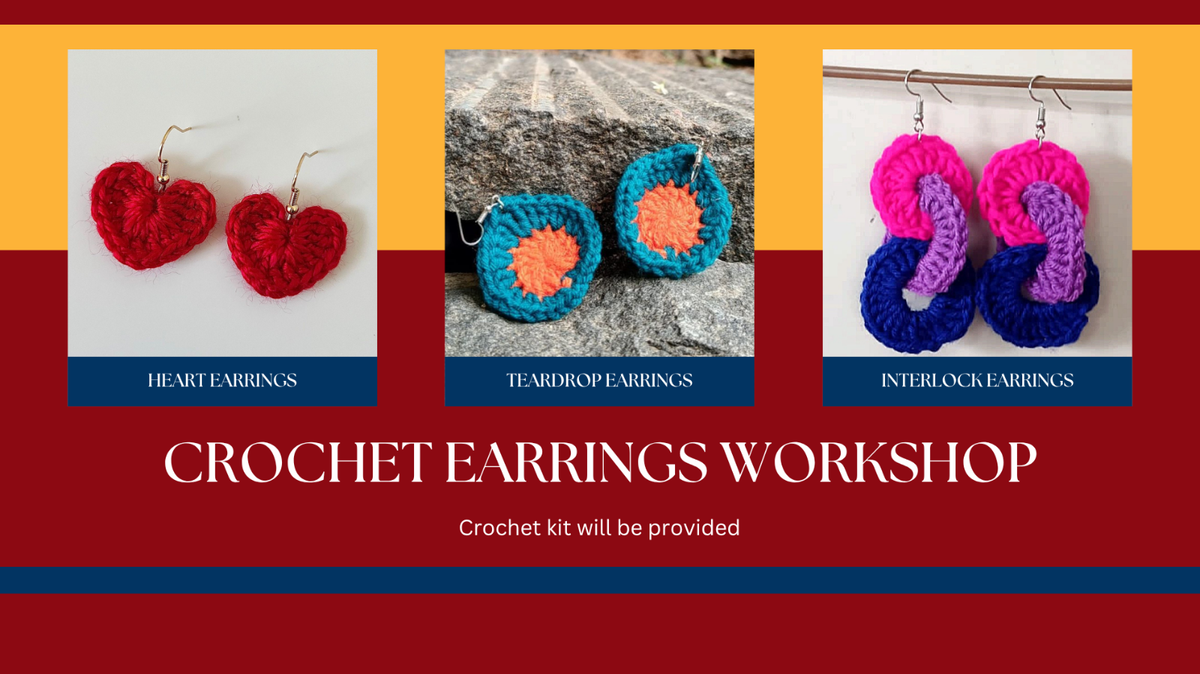 Crochet Earrings Workshop