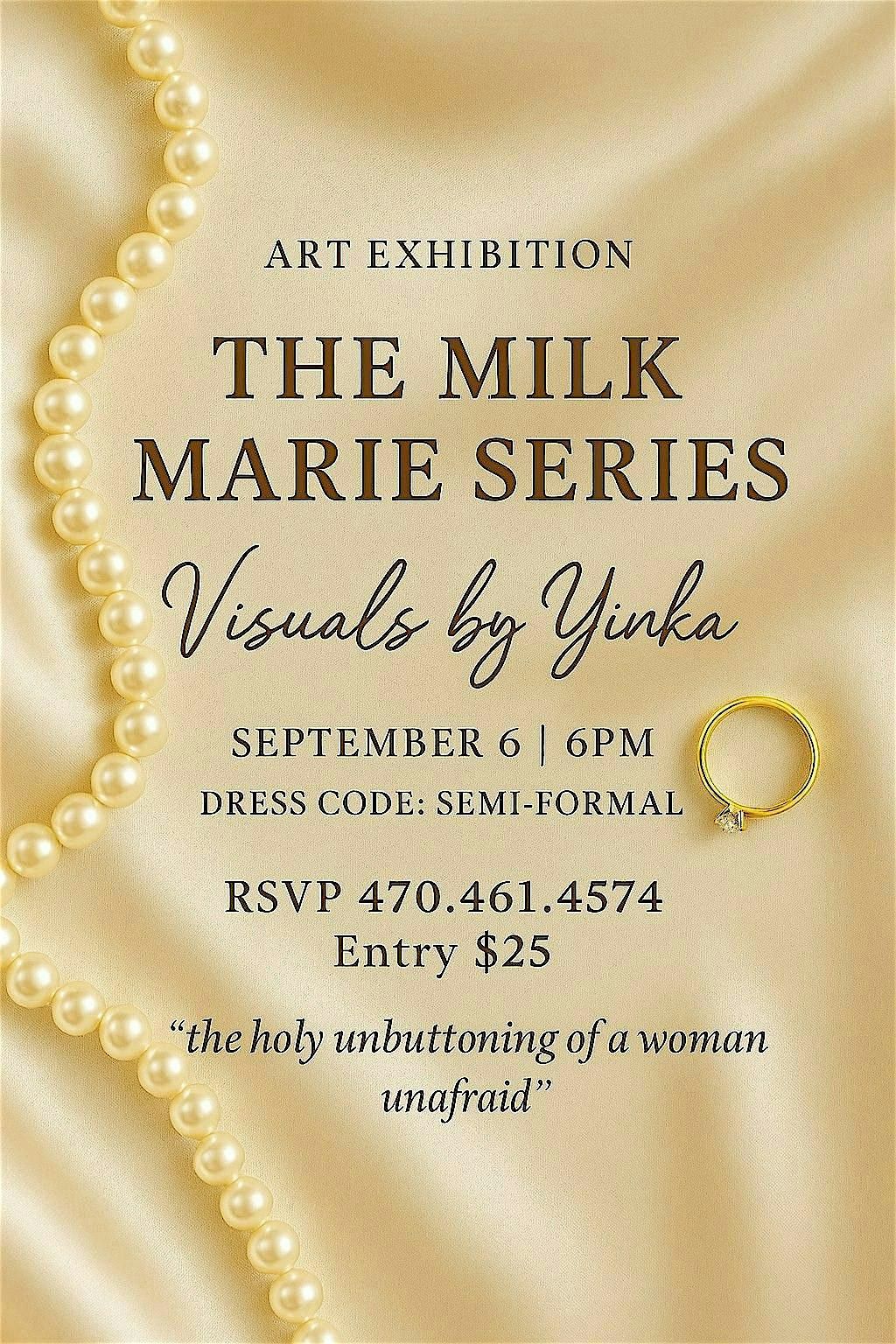 The Milk Marie Series Art Exhibition