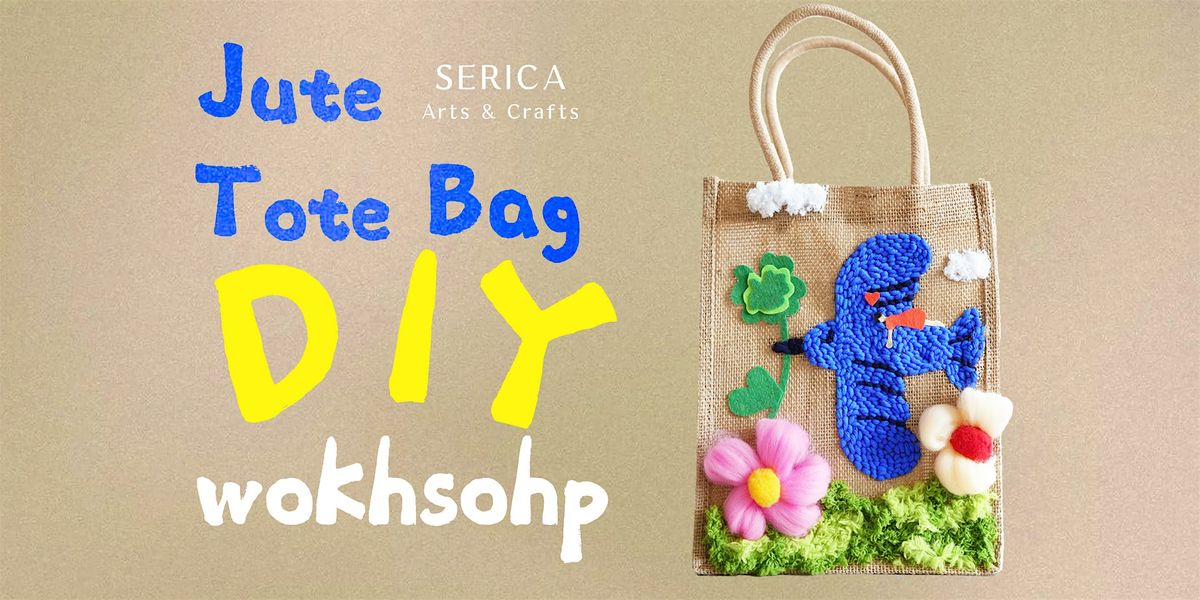 Jute Tote Bag DIY Workshop