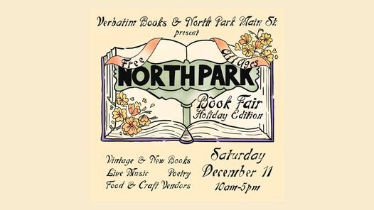 North Park Book Fair: Holiday Edition!