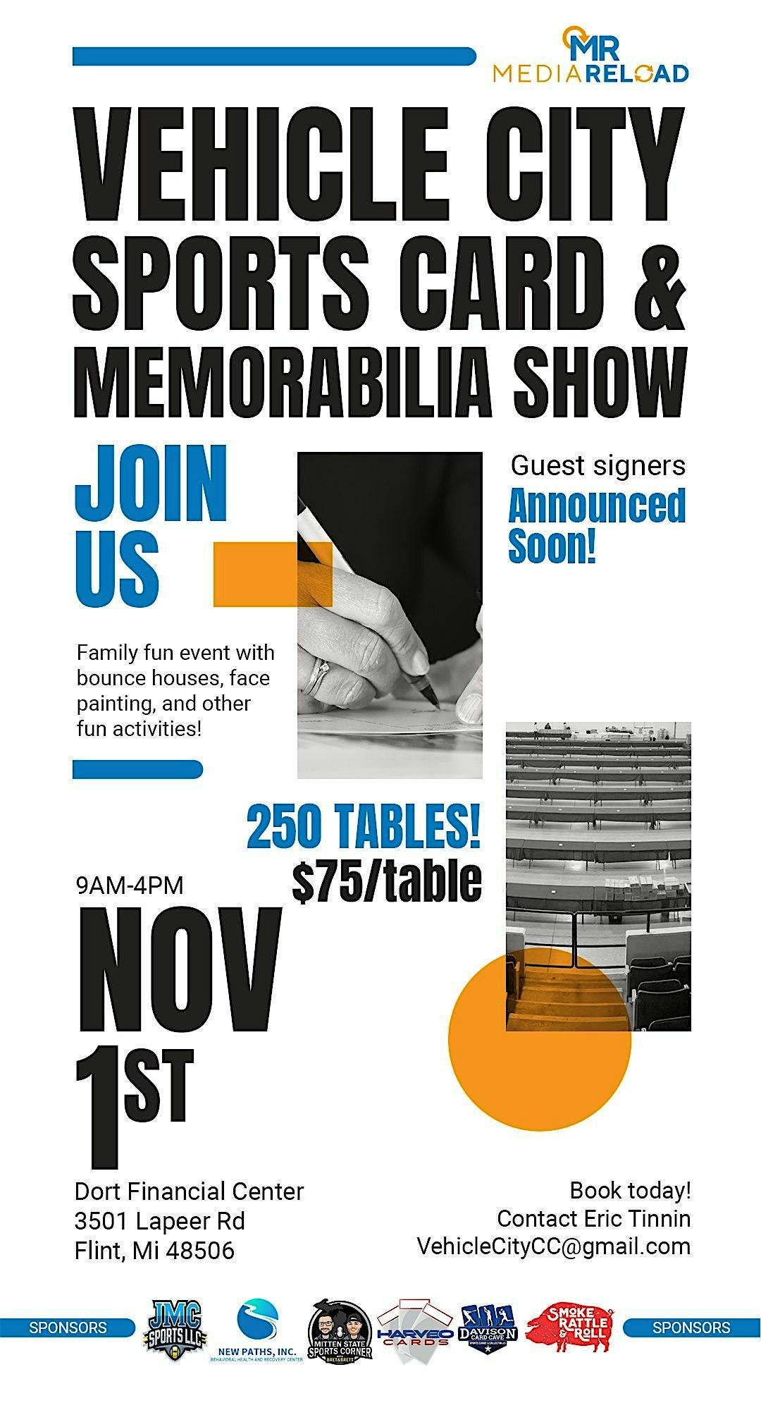 Vehicle City Sports Card and Memorabilia Show