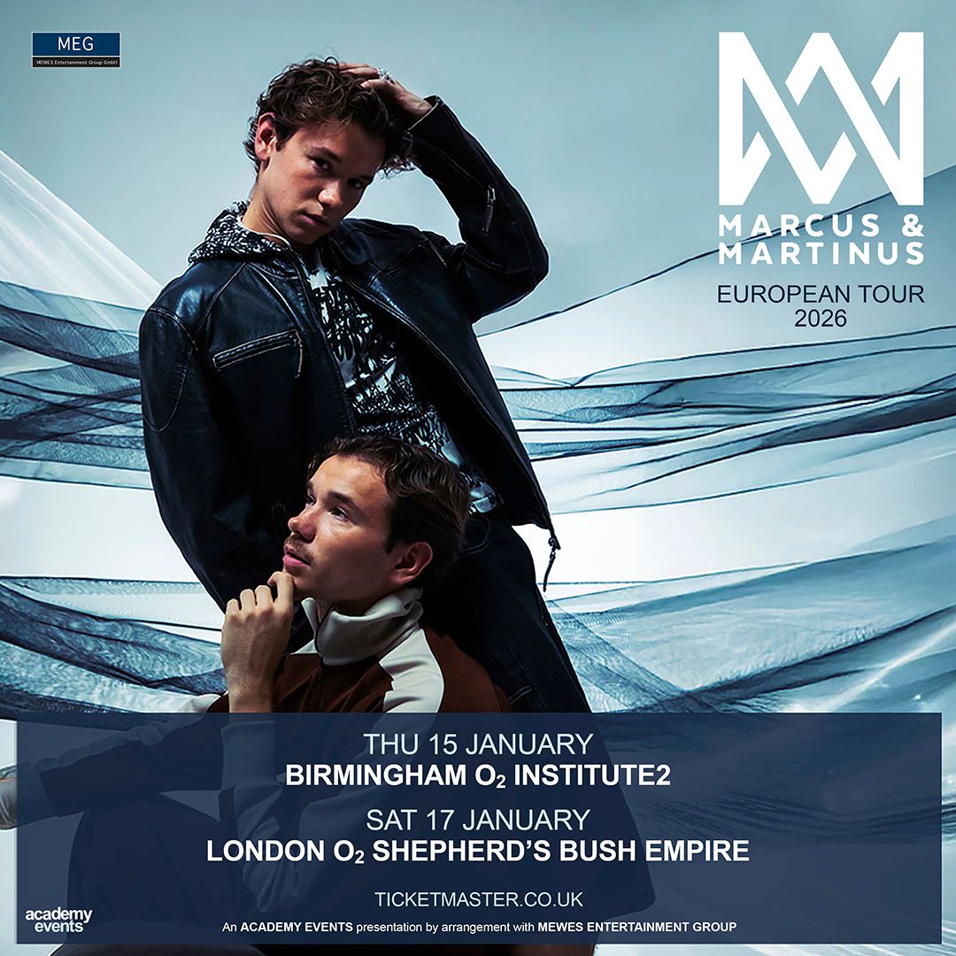 Marcus and Martinus London Tickets