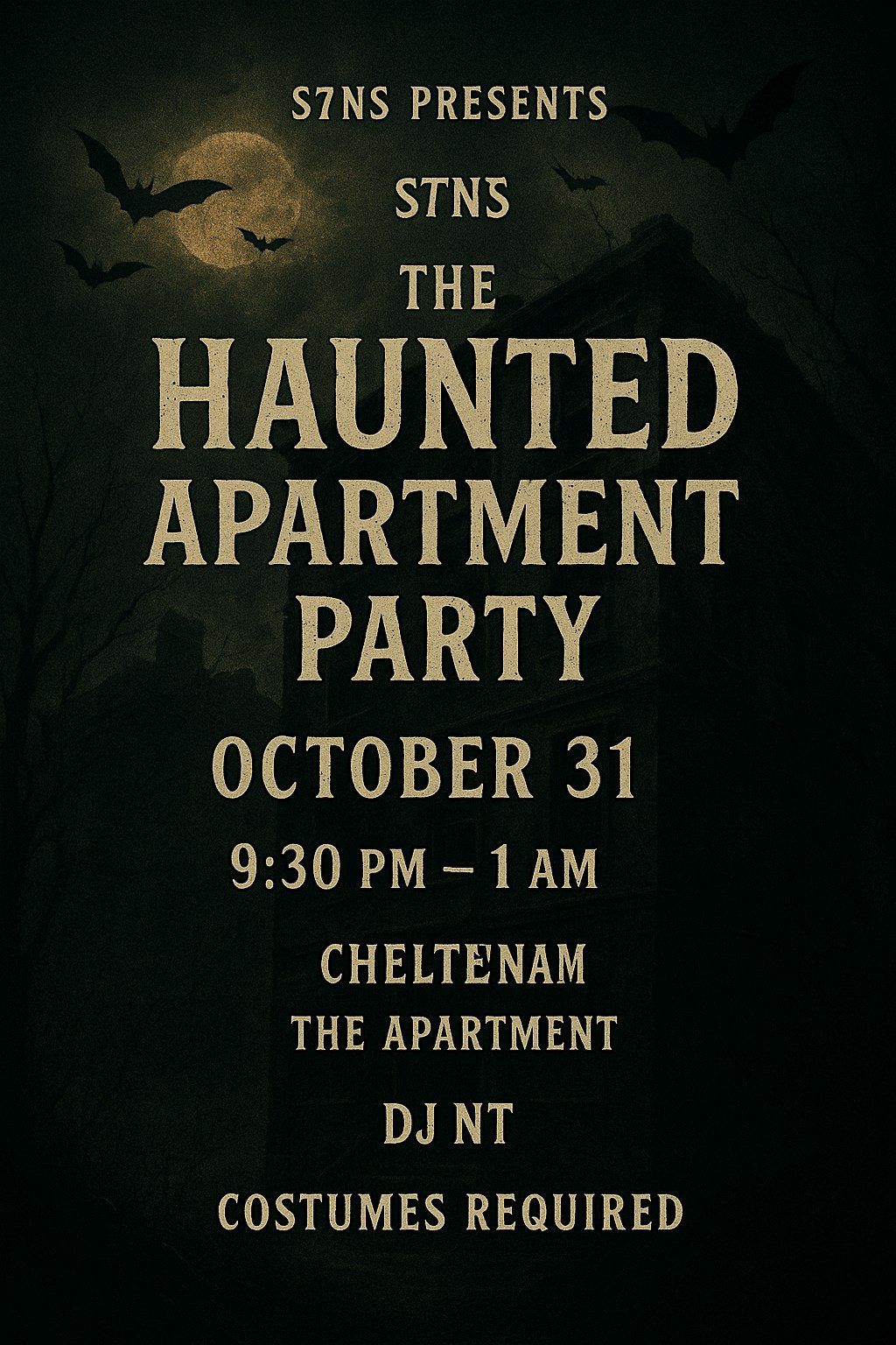 The Haunted Apartment Party