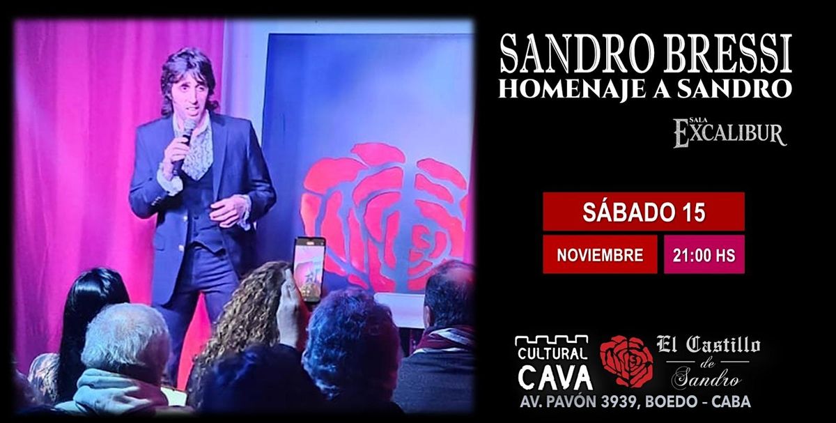 SANDRO BRESSI EN EL CASTILLO DE SANDRO