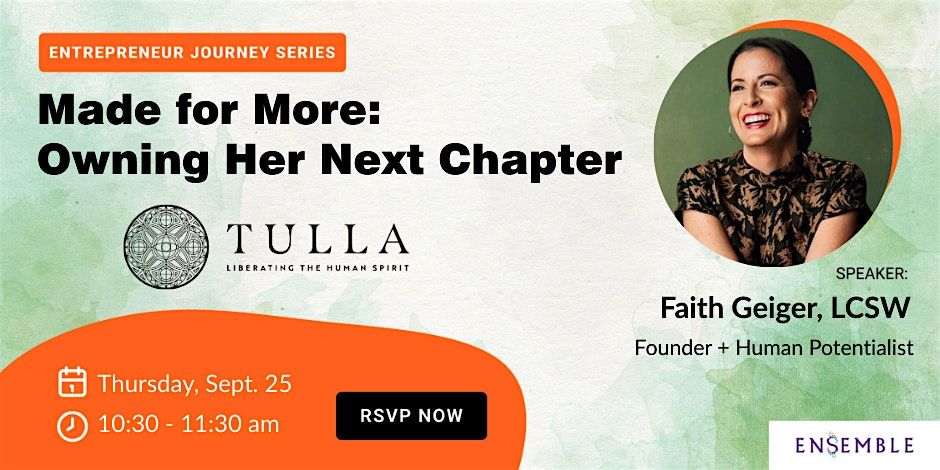 Made for More: Owning Her Next Chapter