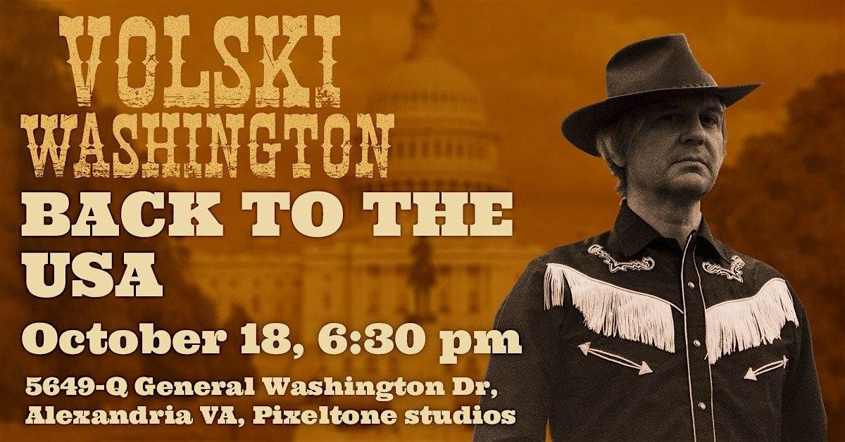 Volski Back to the USA\/Washington DC