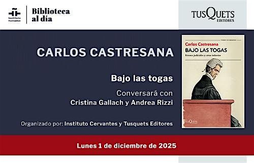 \u00abBajo las togas\u00bb, de Carlos Castresana
