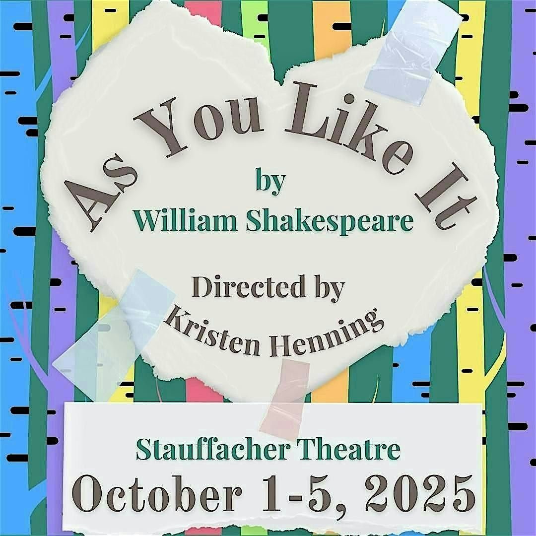 SFCC Presents: AS YOU LIKE IT