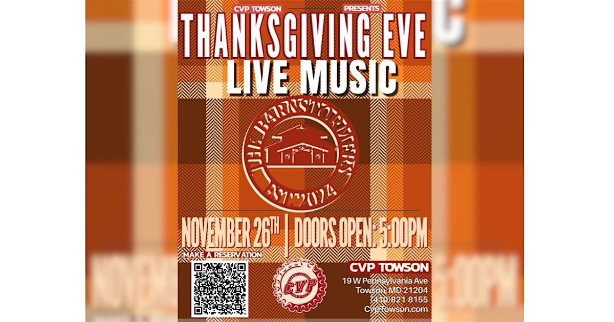 Live Music: The Barnstormers