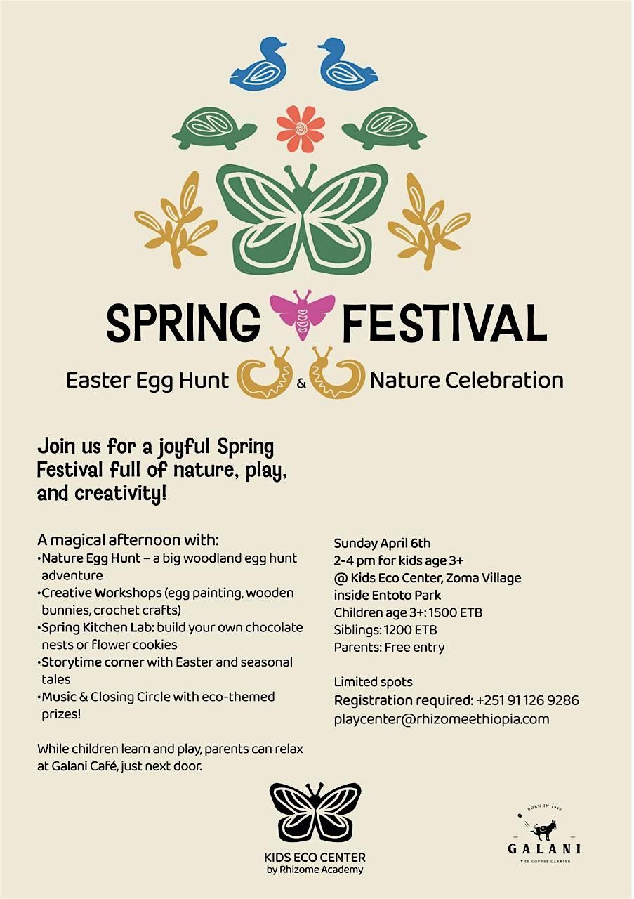 Spring Festival | Entoto Park, Addis Ababa, AA | April 5, 2025