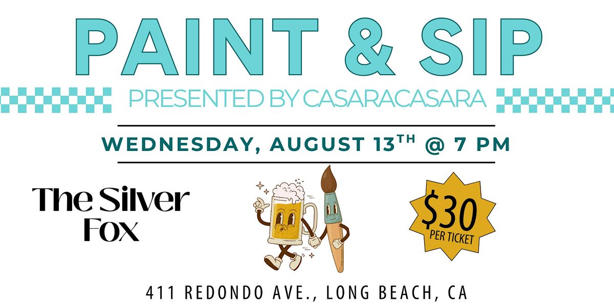 Paint and Sip at The Silver Fox