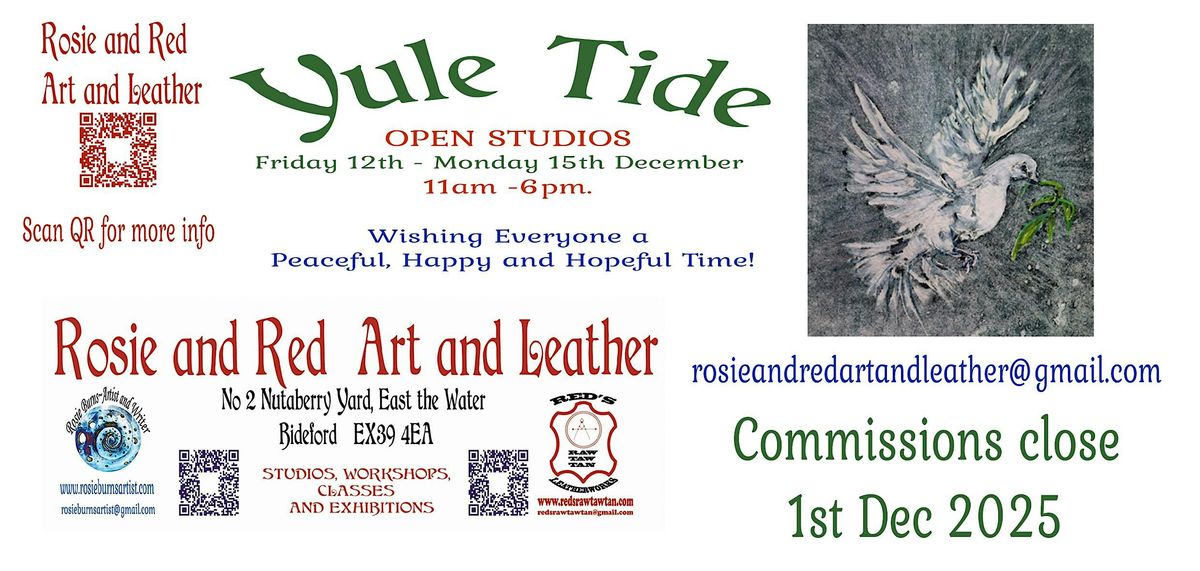 YULE TIDE - Open Studios!