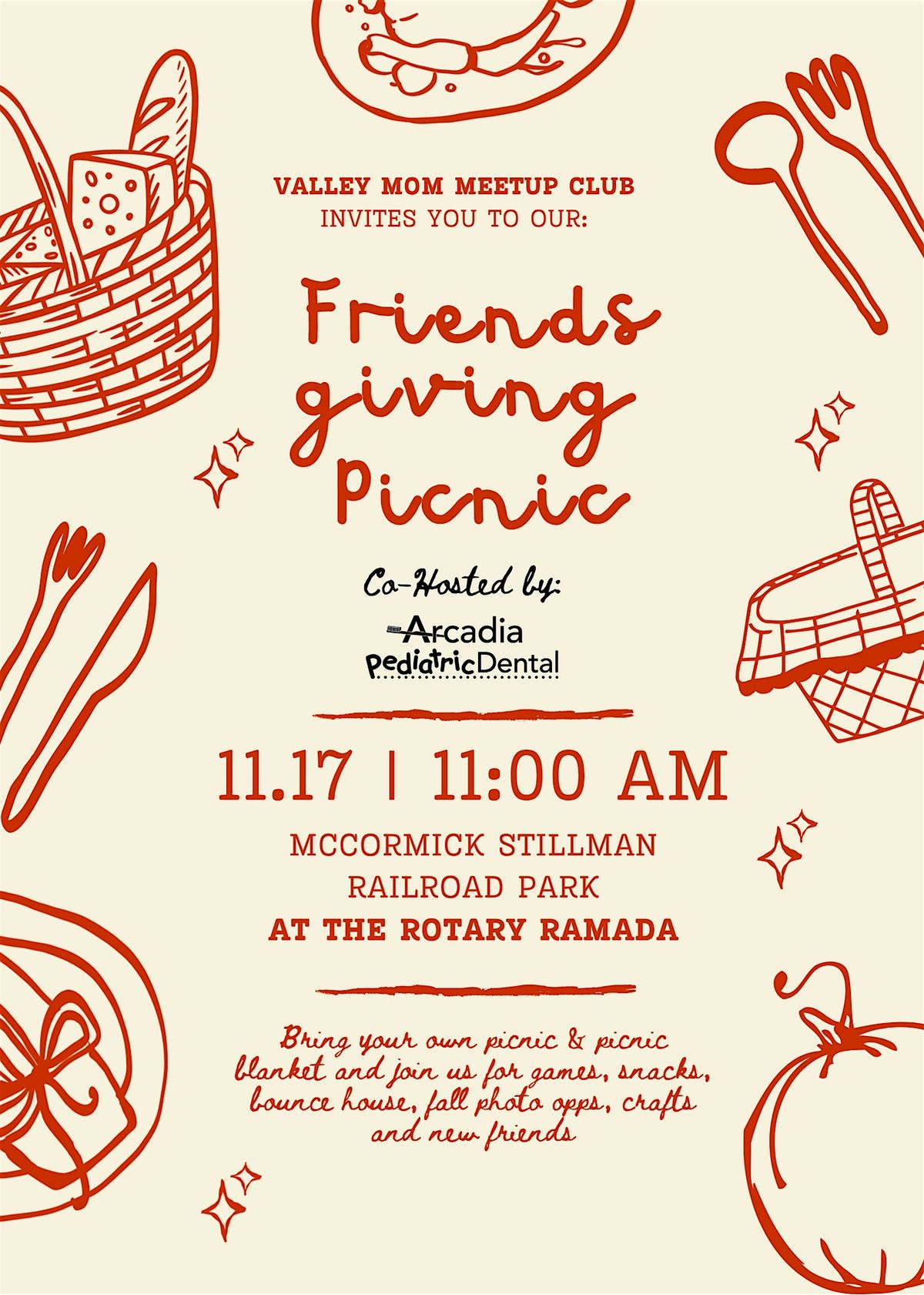 VALLEY MOM -  FRIENDSGIVING PICNIC