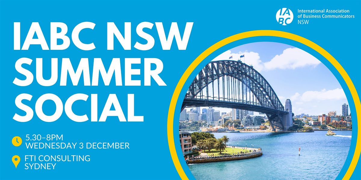 IABC NSW Summer Social