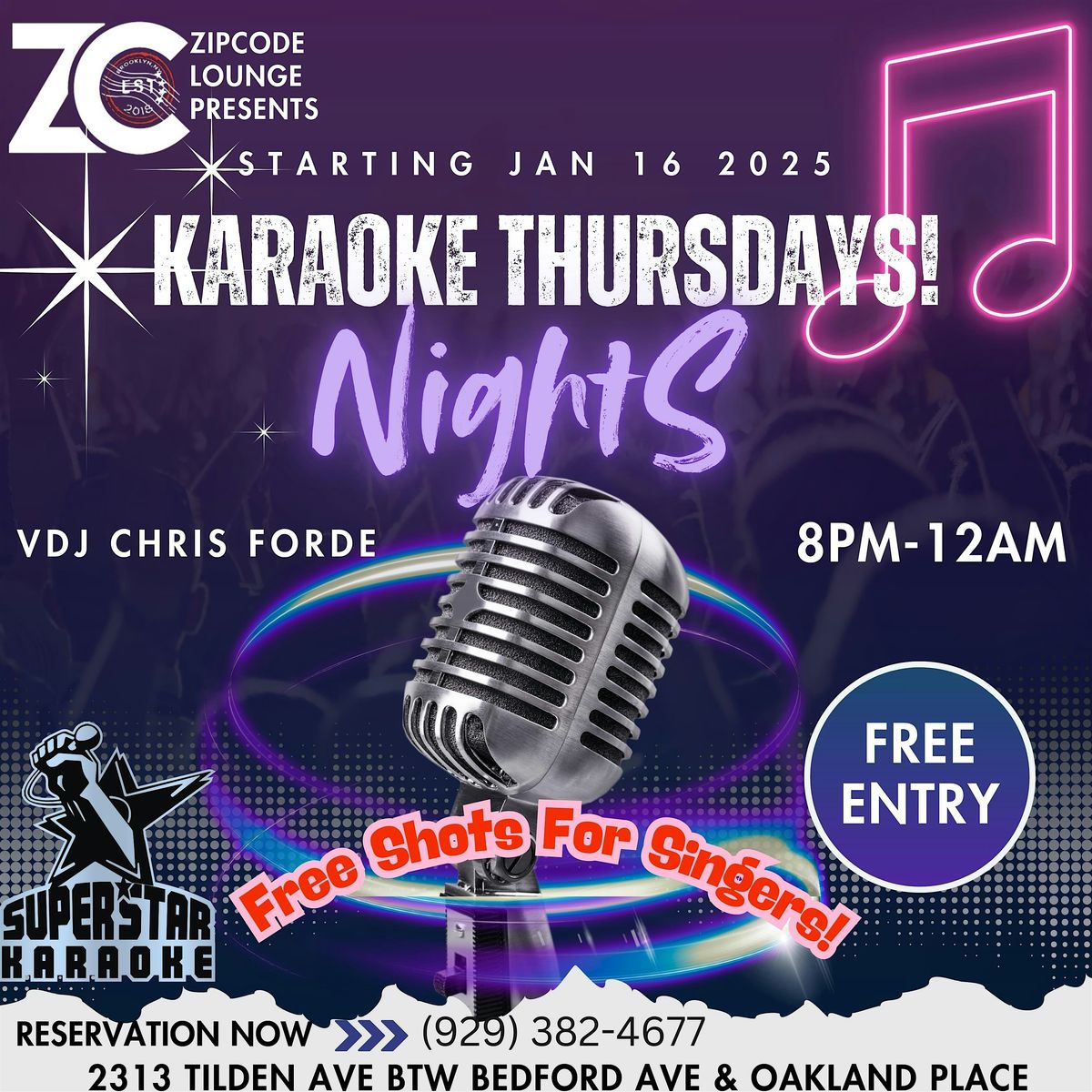 Superstar Karaoke Thursday's