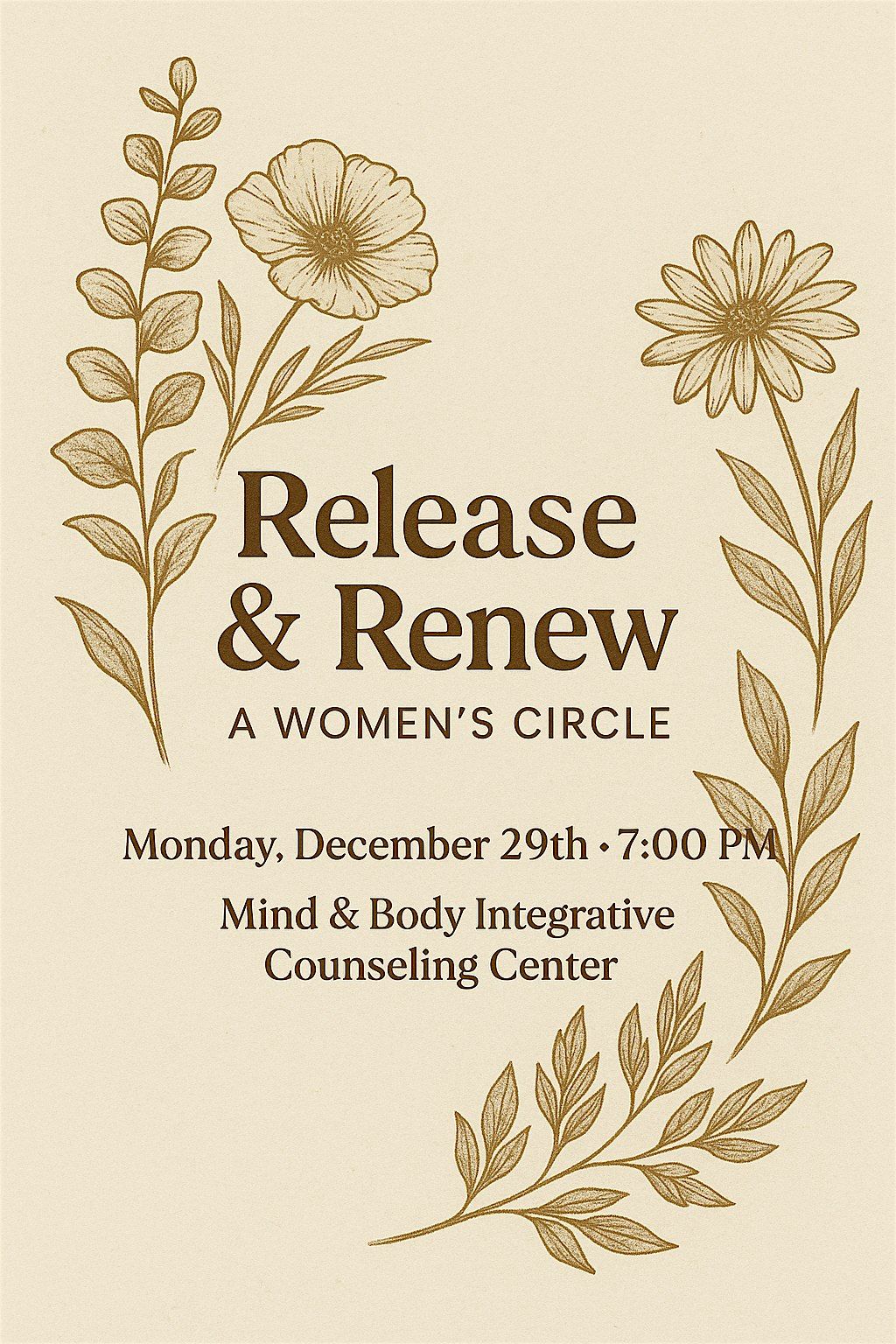 Release & Renew: A Women\u2019s Circle