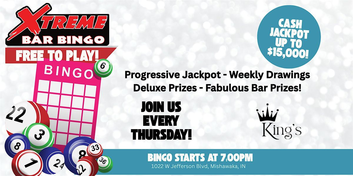 Extreme Bar Bingo at Kings Play Cafe
