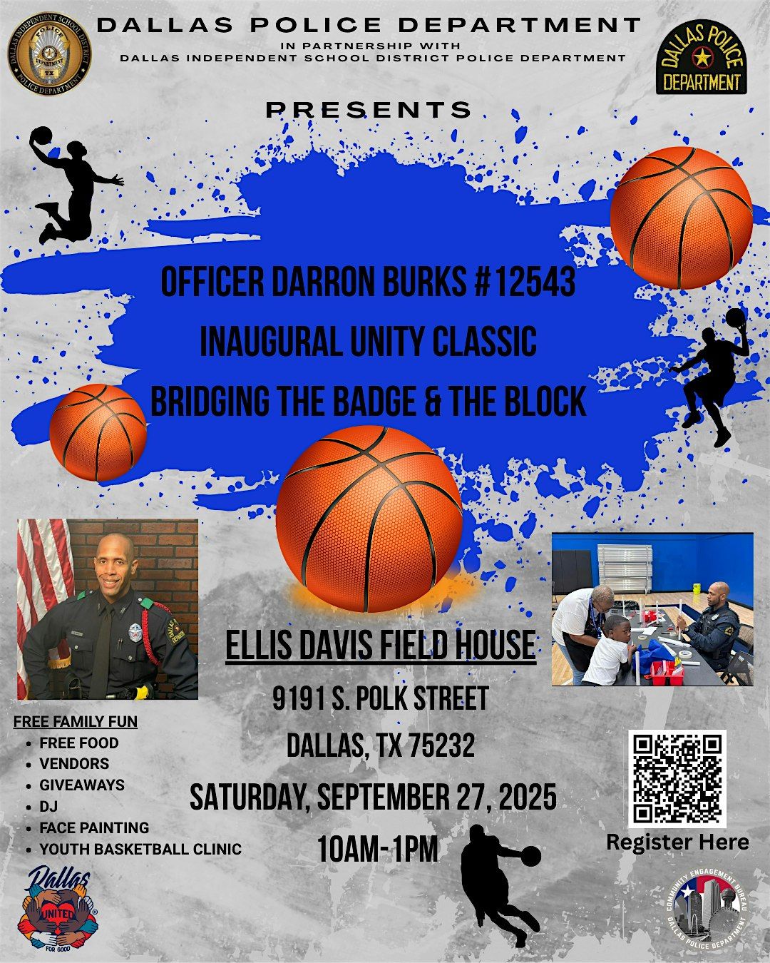 Officer Darron Burks Unity Classic