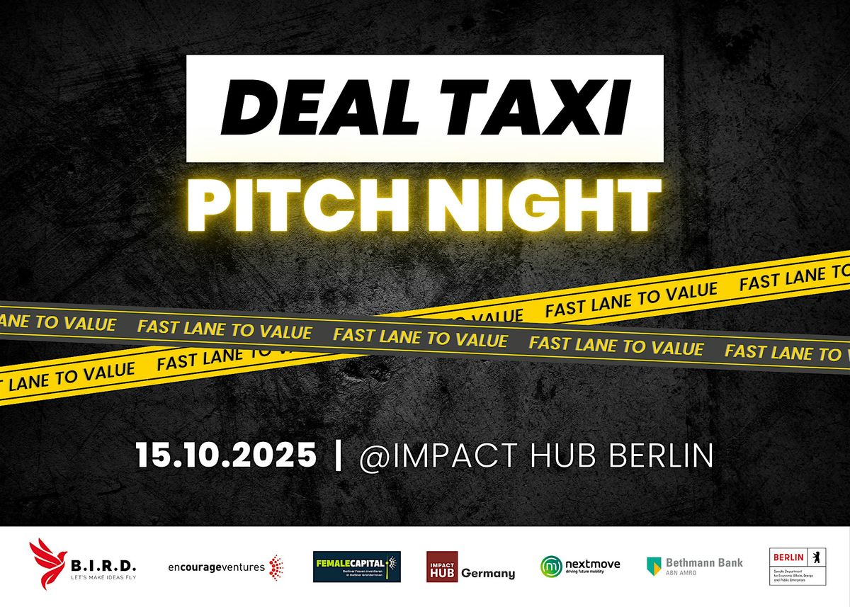Deal Taxi Pitch Night