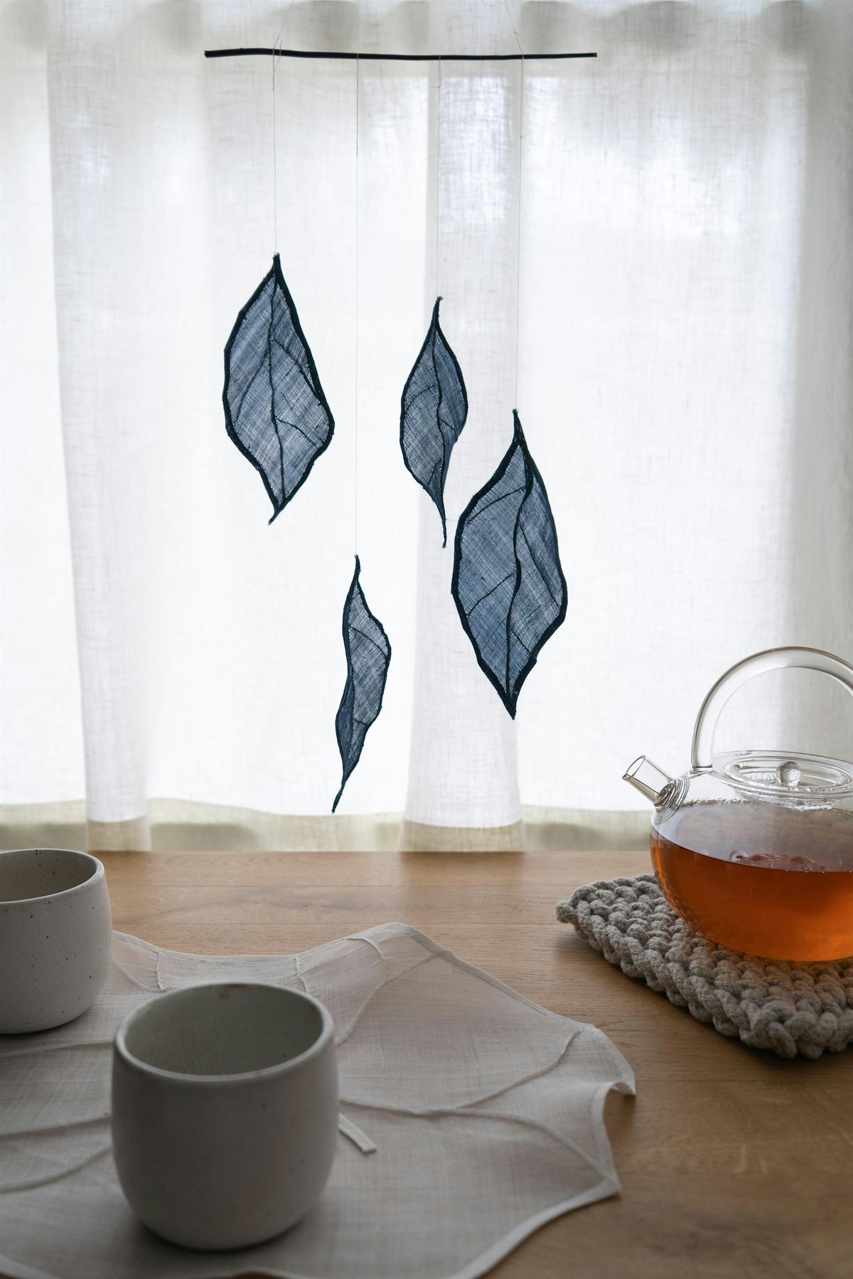 Creative Arts Workshop - Fabric Leaf Mobile Through Kkojipgi Stitch
