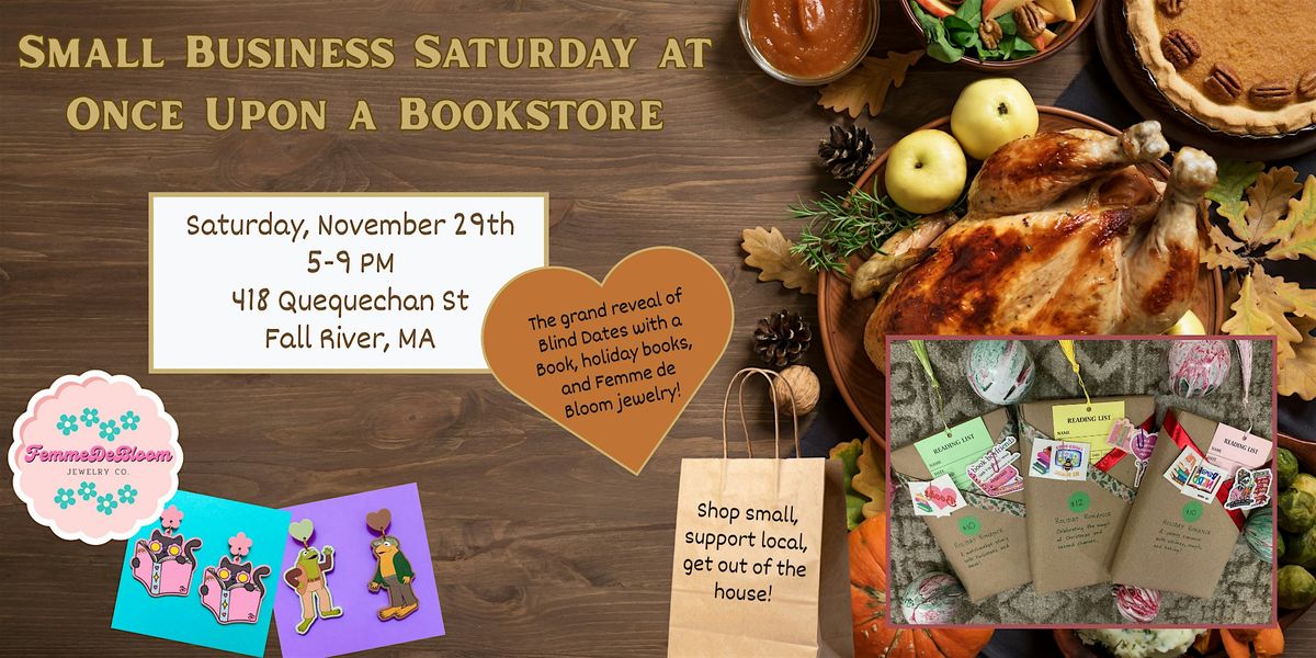 Small Business Saturday at Once Upon a Bookstore