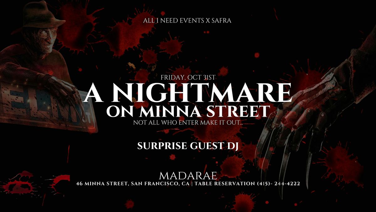 Halloween: A Nightmare On Minna Street with Surprise Guest
