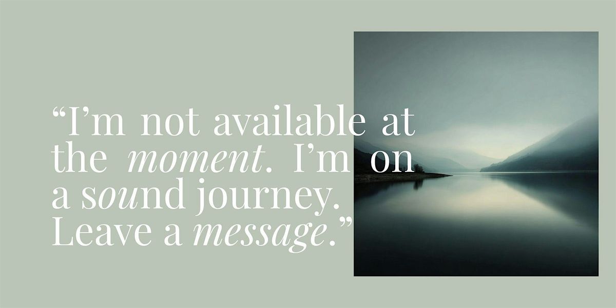 Sunday Sound: Crystal Bowl Sound Bath