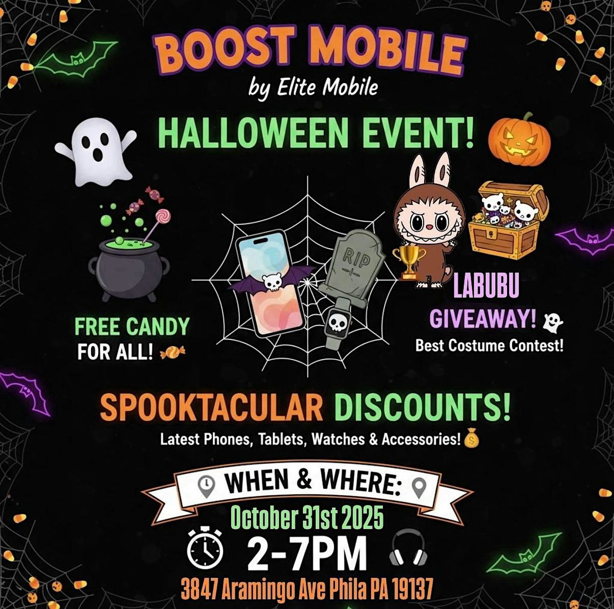 BOOSTACULAR HALLOWEEN BASH