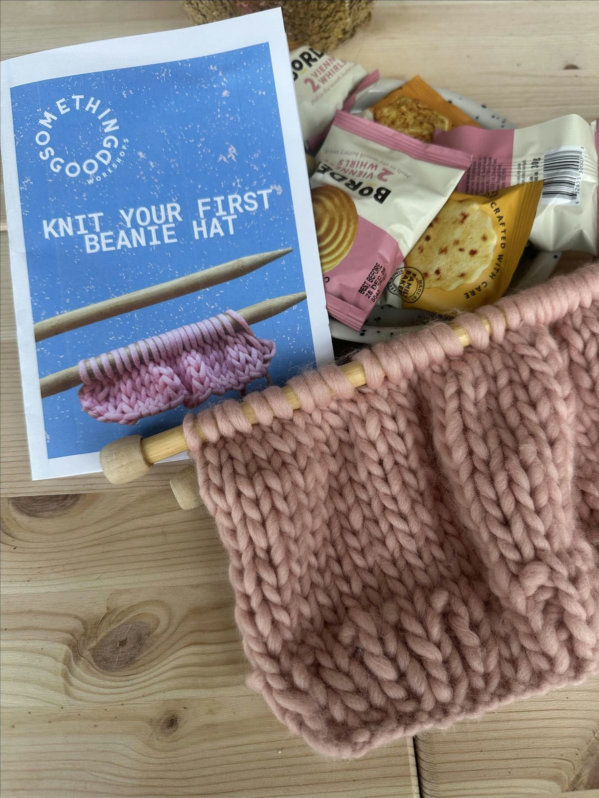 Knit Your First Beanie Hat Workshop