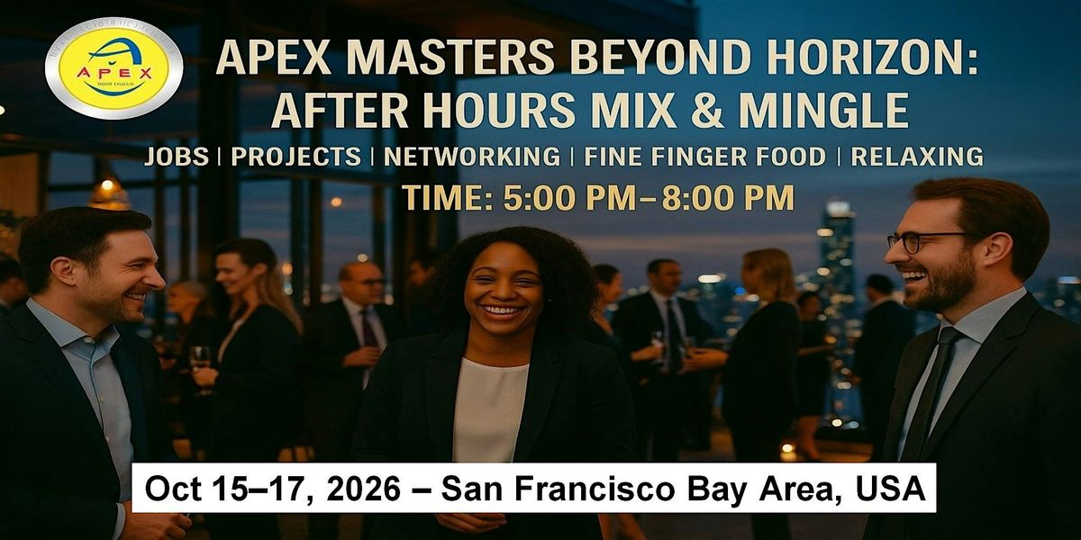 Apex Meet-ups Cooperation \u2022 Jobs \u2022 Networking in San Francisco Bay Area,USA