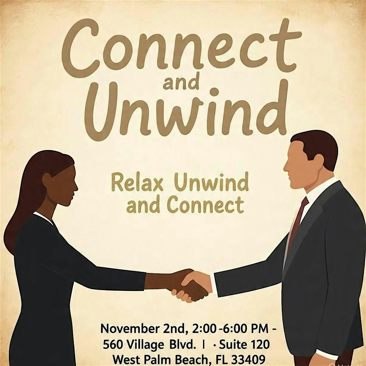 Connect and Unwind for business owners and professionals