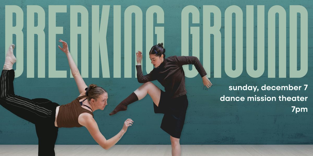 BREAKING GROUND: the training ground sf