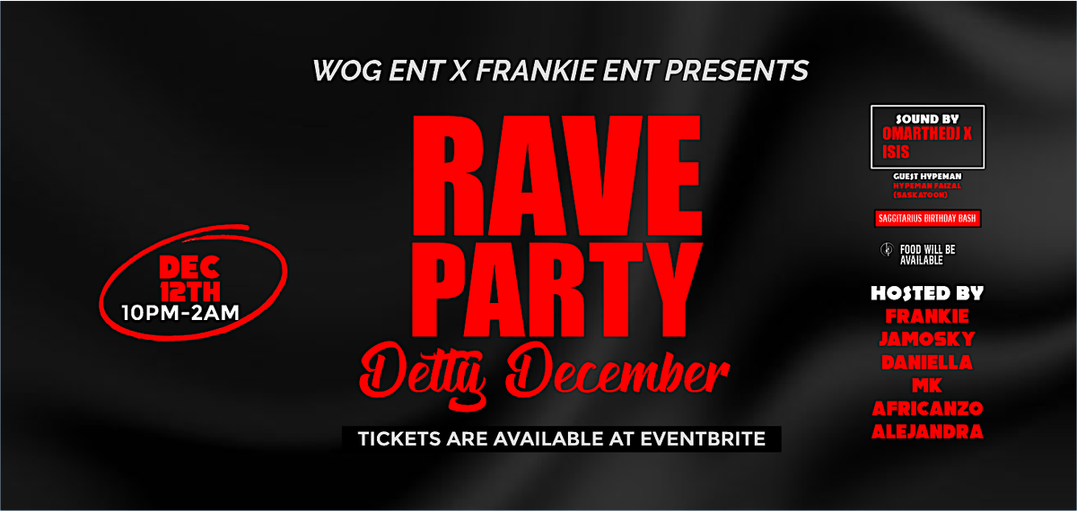 RAVE PARTY : DETTY DECEMBER