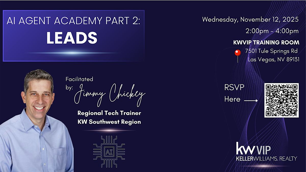 AI Agent Academy Part 2 w\/ Jimmy Chickey | Topic:  Leads
