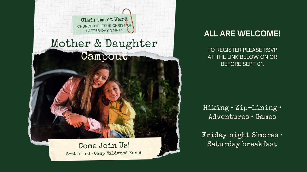 Mother Daughter Campout