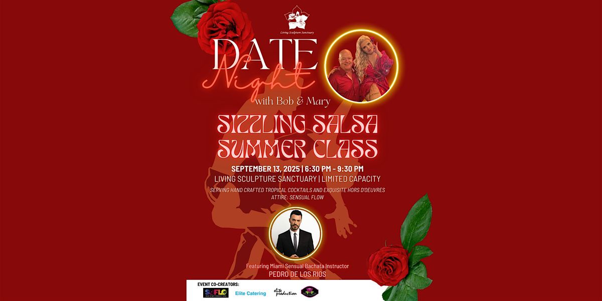 Date Night with Bob and Mary: Sizzling Salsa Bachata Summer Class
