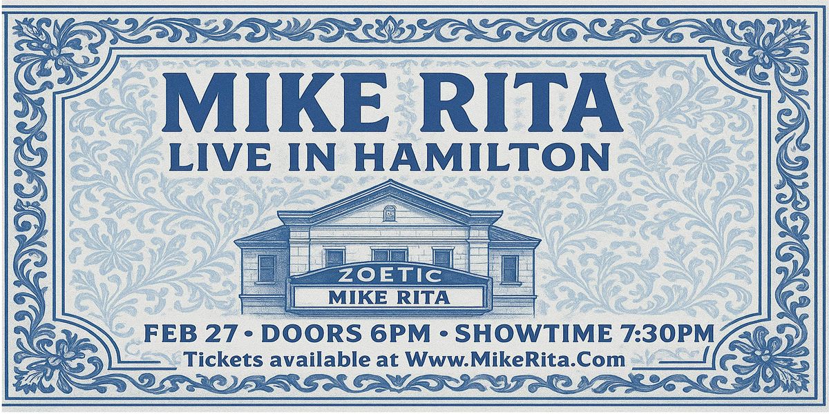 Mike Rita live in Hamilton