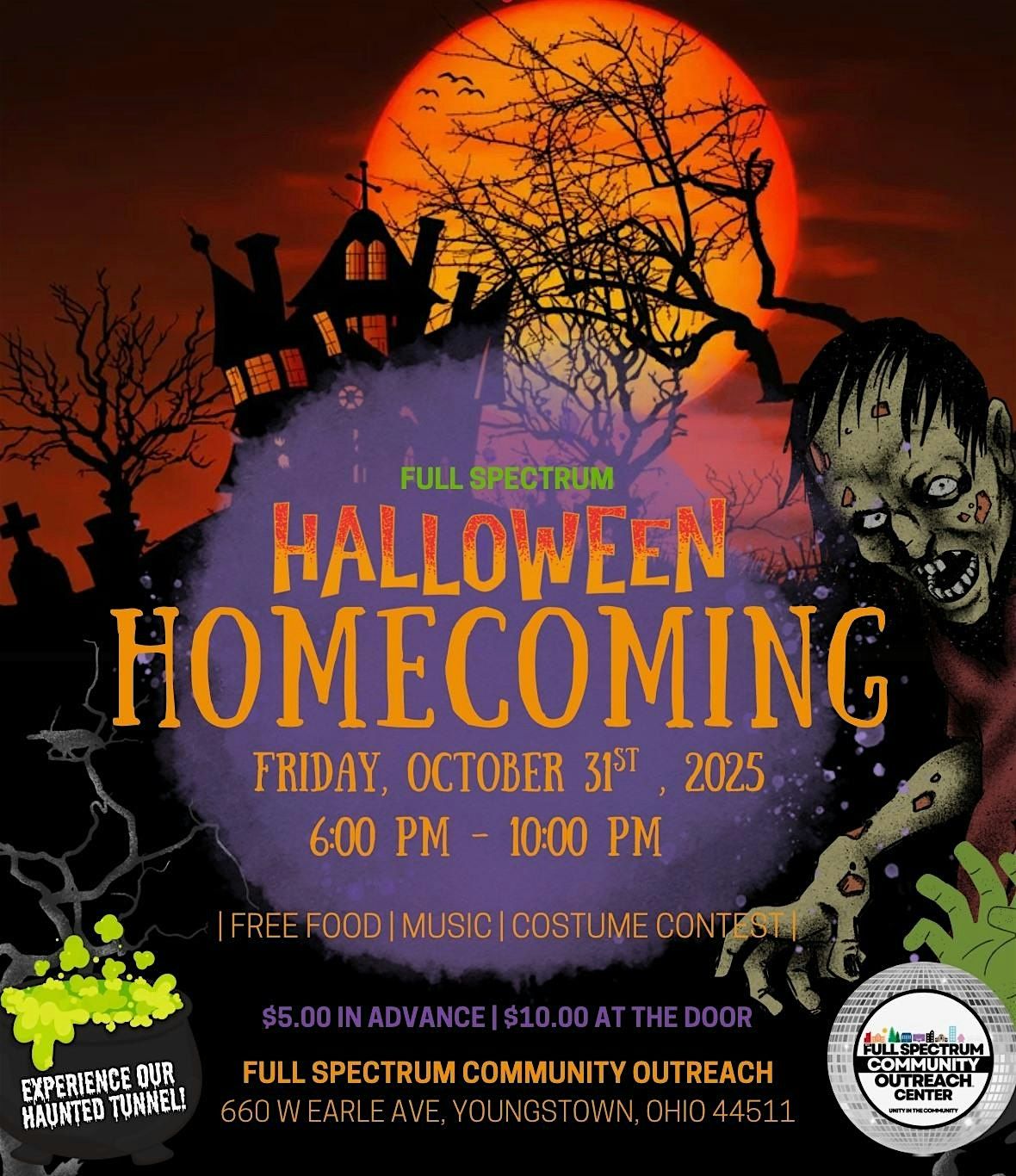 Halloween Haunted Homecoming at Full Spectrum